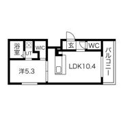 F/LEAD琴似の間取り画像