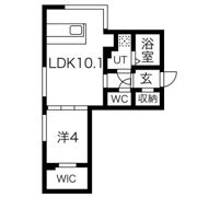 F/LEAD琴似の間取り画像