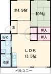 スカイラーク中村の間取り画像