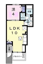 メゾンIL四倉の間取り画像