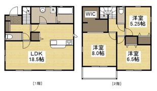 リナージュ岩国市錦見04の間取り画像