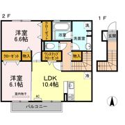 Haruの間取り画像