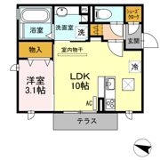 オアシス牛川Ⅱの間取り画像