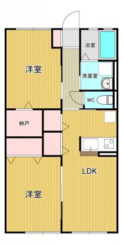 カーサグラシアⅡの間取り画像