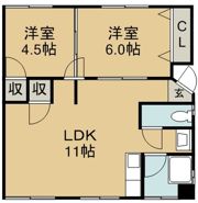 オークフィールド沖洲の間取り画像