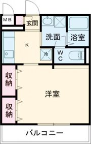 ヴィエント川越の間取り画像