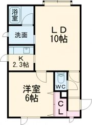 パティオDの間取り画像