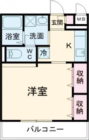 ヴィエント川越の間取り画像