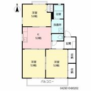 ウェストフィールド大保 B棟の間取り画像