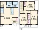 ヤマイチテラス西浜の間取り画像