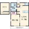 シエルリーブルの間取り画像