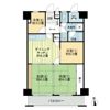 ライオンズマンション大和の間取り画像
