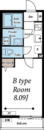フェリスゲート新田の間取り画像