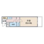 メゾン鶴里の間取り画像