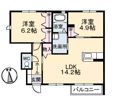 シェソア Aの間取り画像