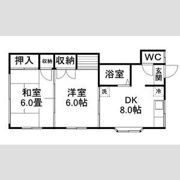 コーポ平成の間取り画像