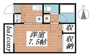 マイム21の間取り画像