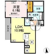 D-ROOM万町の間取り画像