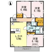 メゾン・ヴェール Aの間取り画像