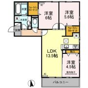 アルモニー B棟の間取り画像