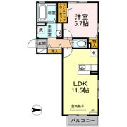 ベール・エメロードゥの間取り画像