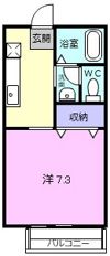 まとばパナハイツの間取り画像