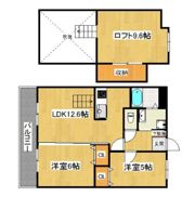 オリエンタルコート加布里Ⅱの間取り画像