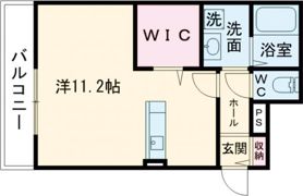 イストワール船町Ⅱ号館の間取り画像