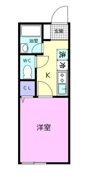 TJ御坊 Aの間取り画像
