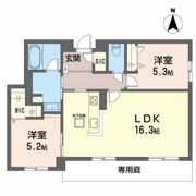 シャーメゾンステージ松山の間取り画像