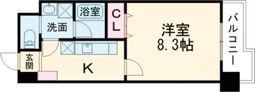 グランデール金池の間取り画像