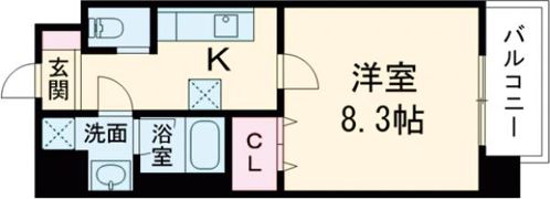 グランデール金池の間取り画像