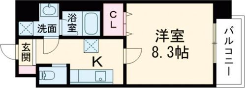グランデール金池(グランデール)の間取り画像