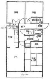 チュリス橋本の間取り画像