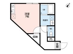 レジデンス新松戸の間取り画像