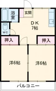 コーポ瀧の間取り画像