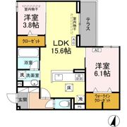 ドルチェの間取り画像
