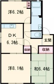 フレグランス・ヴィラ Aの間取り画像