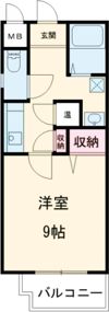 アポロンKOWAの間取り画像