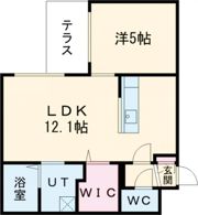 Walpole Park 千歳の間取り画像
