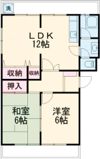 中筋マンションの間取り画像