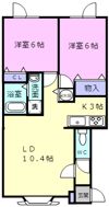 クリークウッドⅢの間取り画像