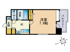 コンフォートスペース箱崎の間取り画像