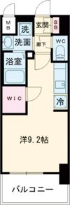 プレサンス神戸水木通ルミエスの間取り画像