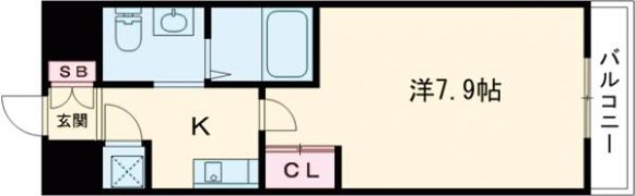 ディナスティ東大阪センターフィールドの間取り画像