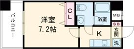 リアンジェ兵庫本町の間取り画像