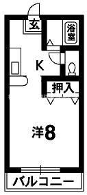 サンシャイン成長の間取り画像