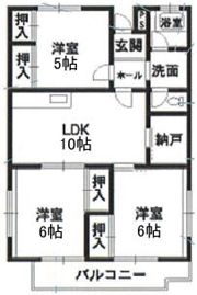 コーポ辻の間取り画像