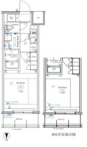 DIPS野方RESIDENCEの間取り画像