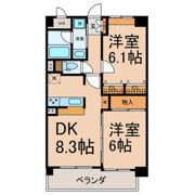 サンシティ名西通の間取り画像